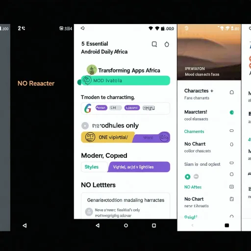 5 Essential Android Apps Transforming Daily Life in Africa