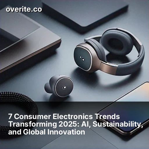 7 Consumer Electronics Trends Transforming 2025: AI, Sustainability, and Global Innovation