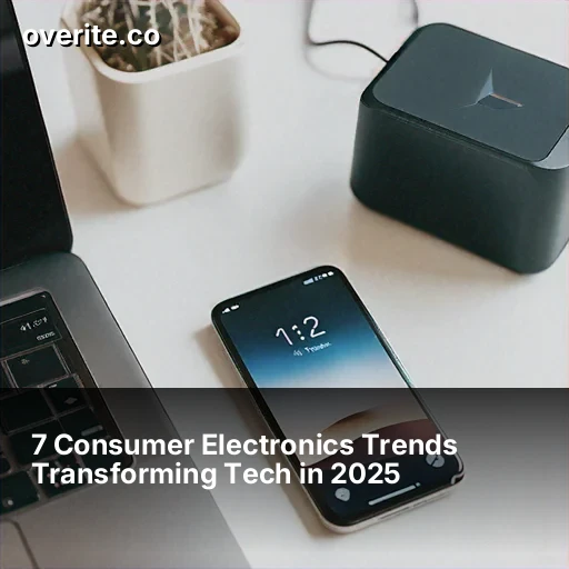 7 Consumer Electronics Trends Transforming Tech in 2025