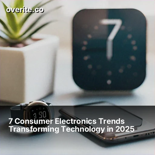 7 Consumer Electronics Trends Transforming Technology in 2025