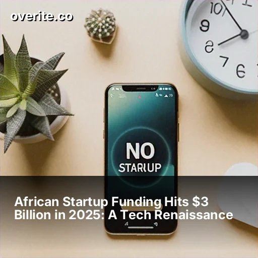 African Startup Funding Hits $3 Billion in 2025: A Tech Renaissance