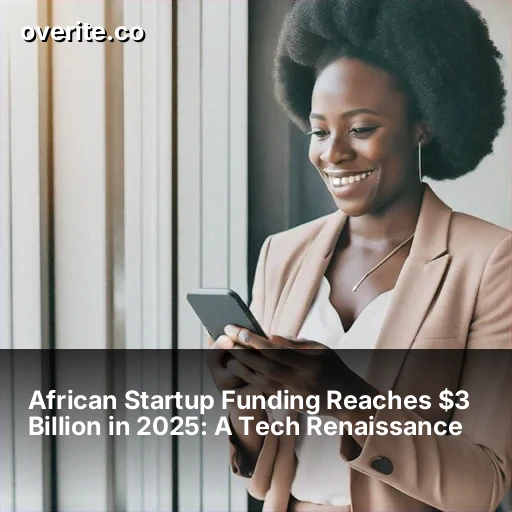 African Startup Funding Reaches $3 Billion in 2025: A Tech Renaissance