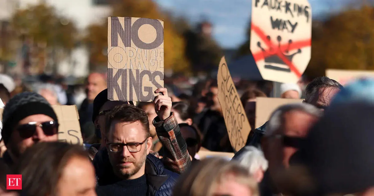 'King Trump' shares AI video showing himself bombing No Kings protesters with feces amid nationwide unrest, watch it here