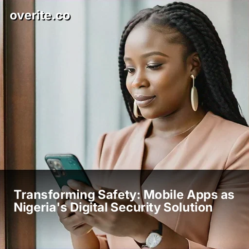 Transforming Safety: Mobile Apps as Nigeria's Digital Security Solution