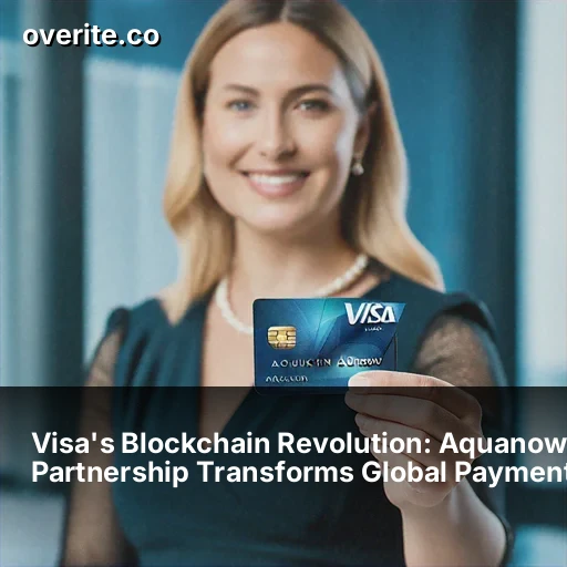 Visa's Blockchain Revolution: Aquanow Partnership Transforms Global Payments