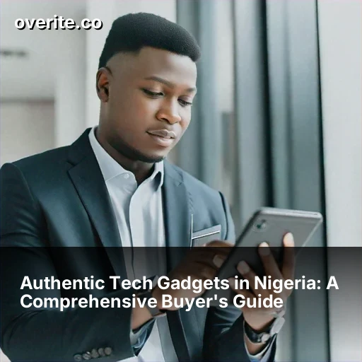 Authentic Tech Gadgets in Nigeria: A Comprehensive Buyer's Guide