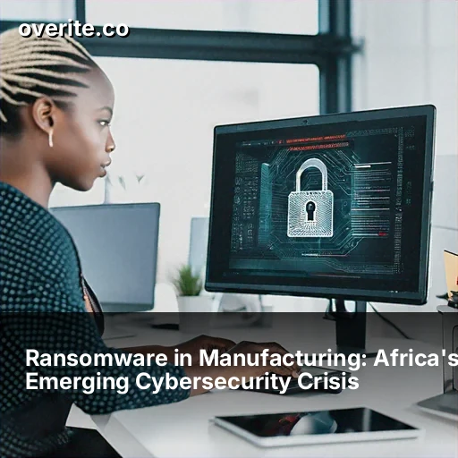 Ransomware in Manufacturing: Africa's Emerging Cybersecurity Crisis