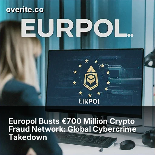 Europol Busts €700 Million Crypto Fraud Network: Global Cybercrime Takedown
