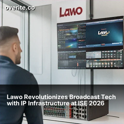 Lawo Revolutionizes Broadcast Tech with IP Infrastructure at ISE 2026