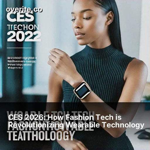 CES 2026: How Fashion Tech is Revolutionizing Wearable Technology
