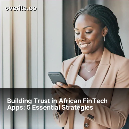 Building Trust in African FinTech Apps: 5 Essential Strategies