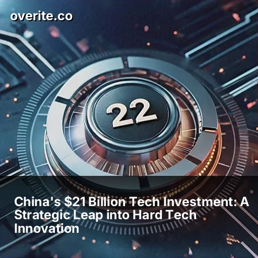 China's $21 Billion Tech Investment: A Strategic Leap into Hard Tech Innovation