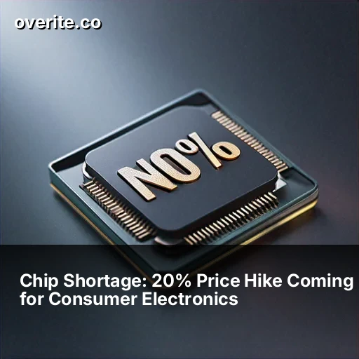 Chip Shortage: 20% Price Hike Coming for Consumer Electronics