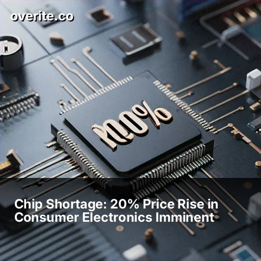 Chip Shortage: 20% Price Rise in Consumer Electronics Imminent