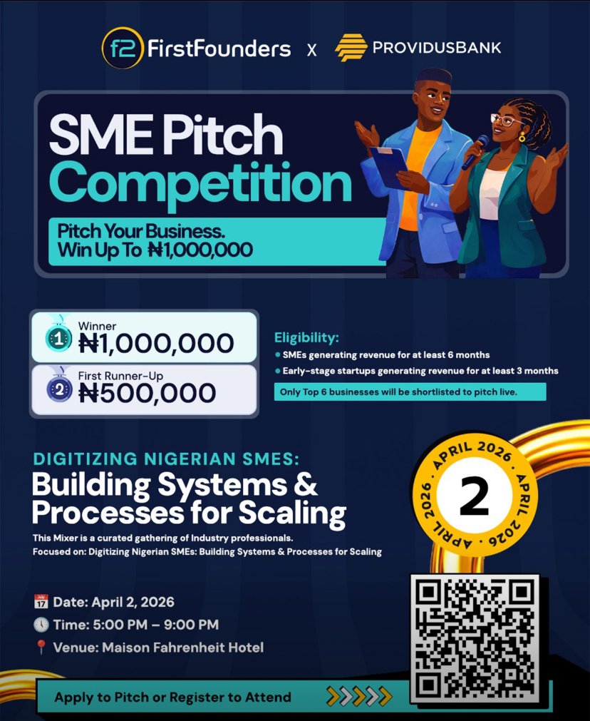 Digitizing Nigerian SMEs: Pitch Your Way to ₦1,000,000