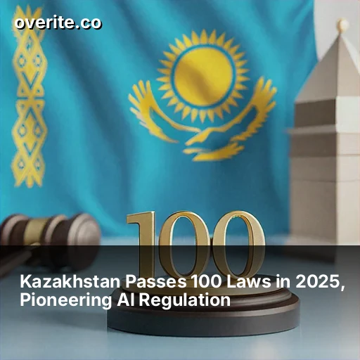 Kazakhstan Passes 100 Laws in 2025, Pioneering AI Regulation