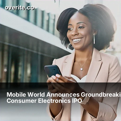 Mobile World Announces Groundbreaking Consumer Electronics IPO