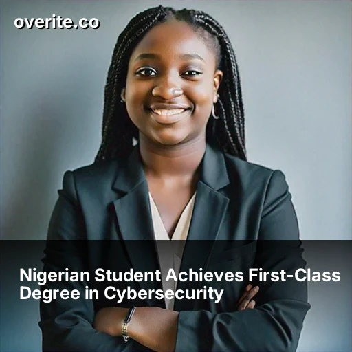Nigerian Student Achieves First-Class Degree in Cybersecurity