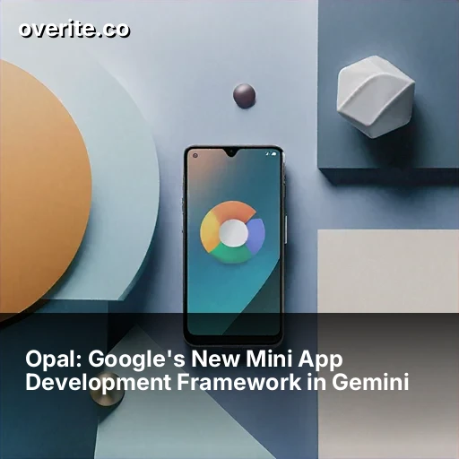 Opal: Google's New Mini App Development Framework in Gemini