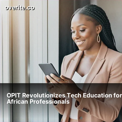 OPIT Revolutionizes Tech Education for African Professionals
