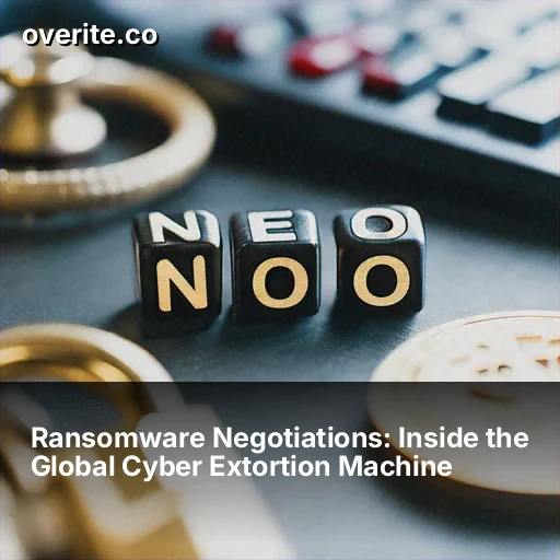 Ransomware Negotiations: Inside the Global Cyber Extortion Machine