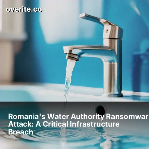 Romania's Water Authority Ransomware Attack: A Critical Infrastructure Breach