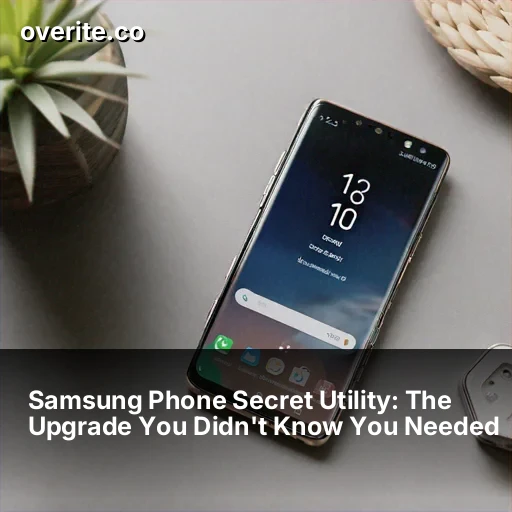 Samsung Phone Secret Utility: The Upgrade You Didn't Know You Needed