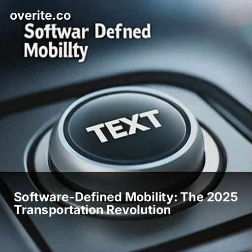 Software-Defined Mobility: The 2025 Transportation Revolution