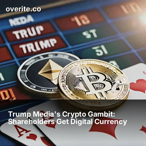 Trump Media's Crypto Gambit: Shareholders Get Digital Currency