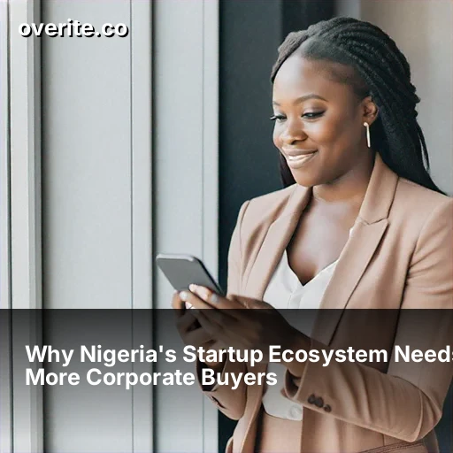Why Nigeria's Startup Ecosystem Needs More Corporate Buyers